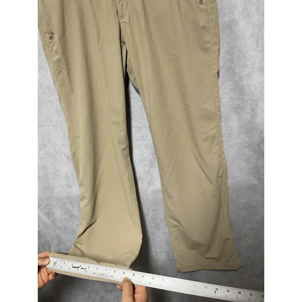 Clothing Arts Pants Men 38X32 Beige P Cubed Pick Pocket Proof Active Performance